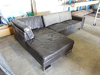 Hoekzetel in leder - afbeelding 2 van  2