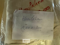Hoeslaken 2x wit - afbeelding 3 van  4