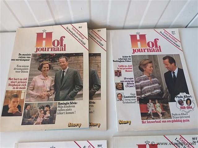 Hof of journaal. 5 stuks - afbeelding 2 van  3