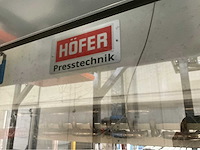 Höfer - 2019 - h40 - hydraulic tool clamping press - afbeelding 12 van  27
