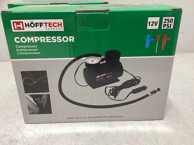 Hofftech 12v luchtcompressor (2x) - afbeelding 3 van  3