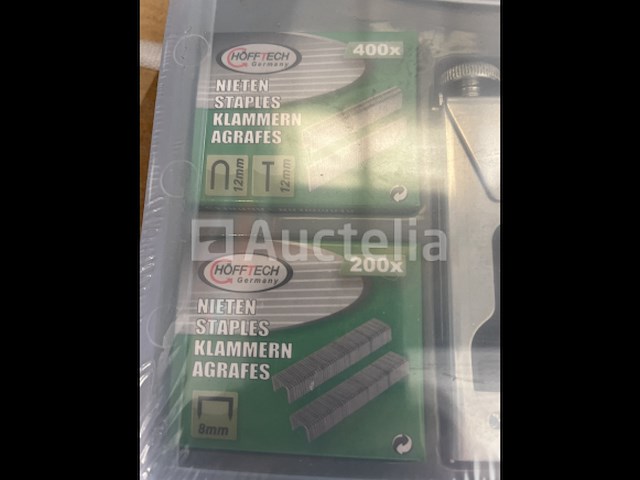 Hofftech tacker met nieten - afbeelding 3 van  4