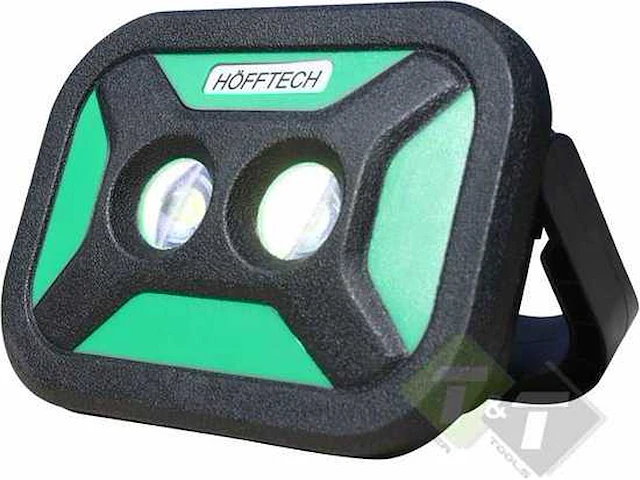 Hofftech werklamp cob oplaadbaar led + power bank - afbeelding 1 van  6