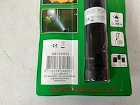 Höfftech zaklamp met sterk aluminium body (8x) - afbeelding 5 van  5
