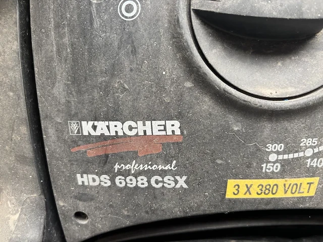 Hogdrukspuit karcher hds 698 csx - afbeelding 3 van  8