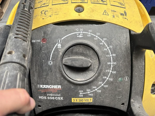Hogdrukspuit karcher hds 698 csx - afbeelding 5 van  8