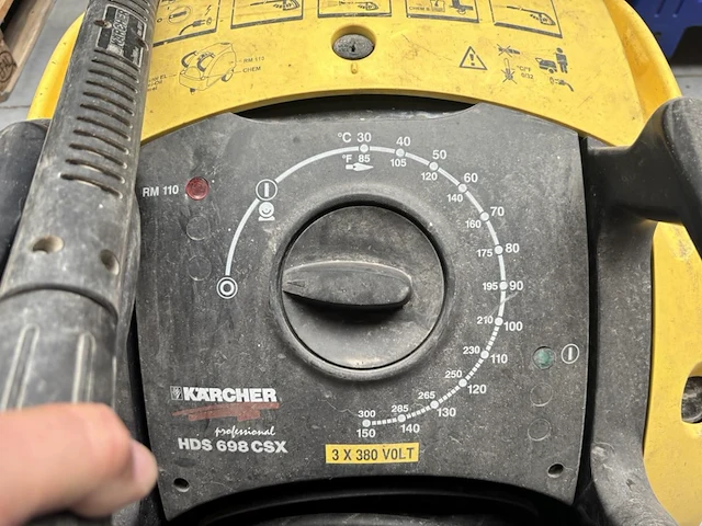 Hogdrukspuit karcher hds 698 csx - afbeelding 6 van  8