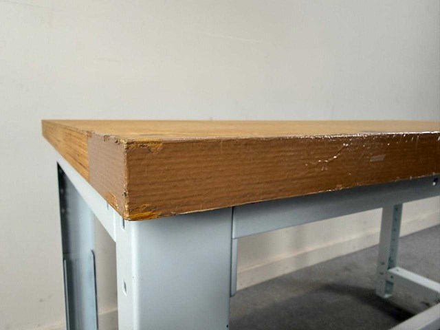 Hoge bartafel/werktafel - tafel - afbeelding 4 van  5