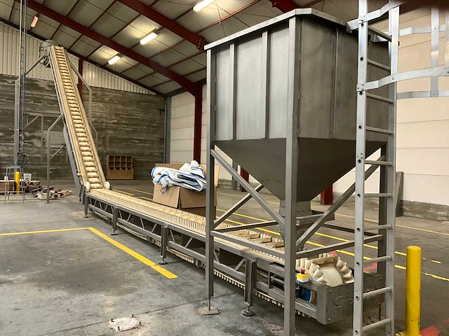Hoge ic-s transportband 16 meter lang - afbeelding 1 van  33
