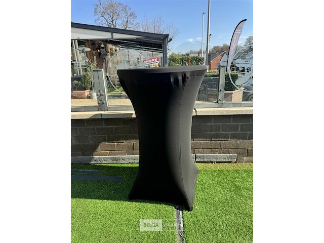 Hoge partytafel met rok - afbeelding 4 van  5