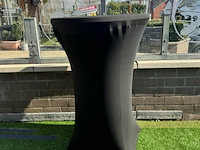 Hoge partytafel met rok - afbeelding 4 van  5