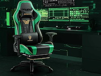 Hoge rug gamingstoel met voetsteun - afbeelding 1 van  9