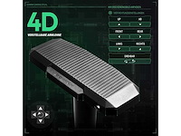 Hoge rug gamingstoel met voetsteun - afbeelding 5 van  9