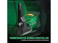 Hoge rug gamingstoel met voetsteun - afbeelding 7 van  9