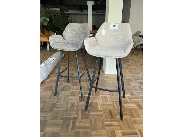 Hoge stoel (2x) - afbeelding 3 van  4