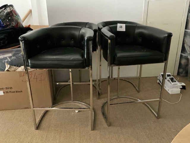 Hoge stoel (4x) - afbeelding 1 van  4