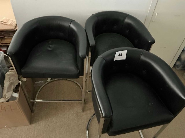 Hoge stoel (4x) - afbeelding 4 van  4