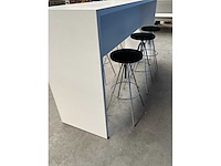 Hoge tafel + 6 barkrukken - afbeelding 4 van  7