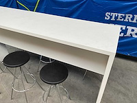 Hoge tafel + 6 barkrukken - afbeelding 6 van  7