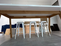 Hoge tafel + 6 stoelen - afbeelding 2 van  5