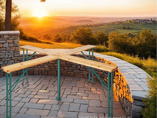 Hoge tuintafel - afbeelding 1 van  9