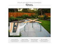 Hoge tuintafel - afbeelding 5 van  9