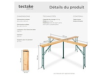 Hoge tuintafel - afbeelding 6 van  9