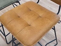 Hoge vergadertafel met 6 design barkrukken h&h - afbeelding 5 van  7