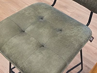 Hoge vergadertafel met 6 design barkrukken h&h - afbeelding 6 van  7