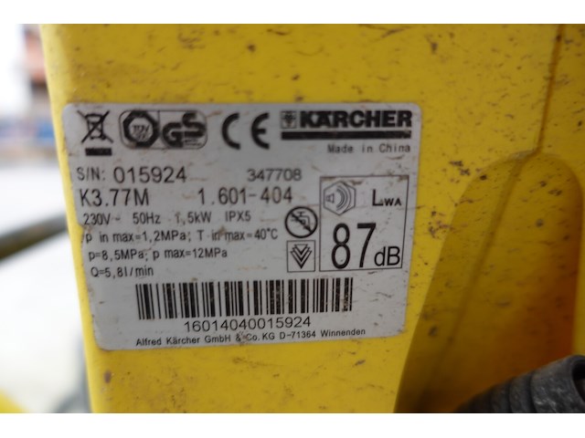 Hogedruk kärcher - afbeelding 4 van  4