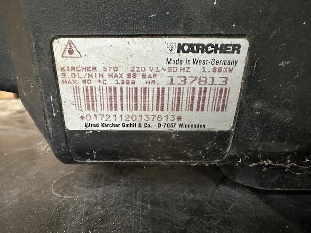 Hogedrukreiniger karcher 570 - afbeelding 4 van  4