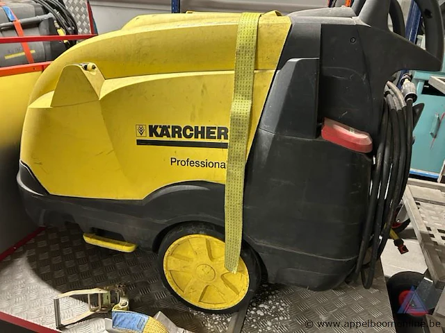Hogedrukreiniger kärcher hds 9/18-4m, inclusief spuitlans en slang. werking niet gekend. - afbeelding 7 van  11