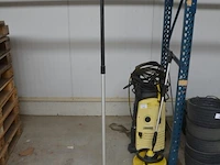 Hogedrukreiniger karcher k6.80 met tegelreiniger (werking onbekend), verticuteerder florabest fhv32b2