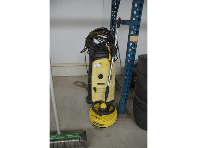 Hogedrukreiniger karcher k6.80 met tegelreiniger (werking onbekend), verticuteerder florabest fhv32b2 - afbeelding 2 van  9