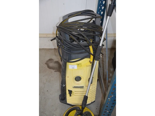 Hogedrukreiniger karcher k6.80 met tegelreiniger (werking onbekend), verticuteerder florabest fhv32b2 - afbeelding 4 van  9