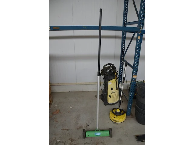 Hogedrukreiniger karcher k6.80 met tegelreiniger (werking onbekend), verticuteerder florabest fhv32b2 - afbeelding 9 van  9