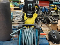 Hogedrukreiniger karcher + tuinslang op haspel gardena - afbeelding 1 van  5