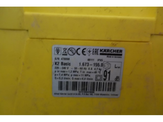 Hogedrukreiniger karcher - afbeelding 4 van  4