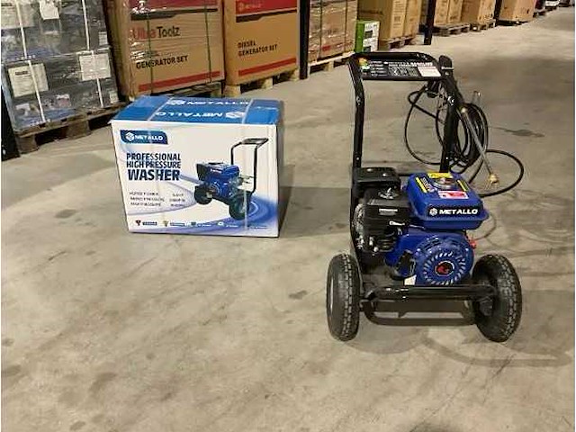 Hogedrukreiniger metallo benzine - afbeelding 2 van  4