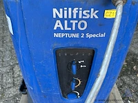 Hogedrukreiniger nilfisk alto neptune 2 special, inclusief slanghaspel en spuitlans. werking niet gekend. - afbeelding 2 van  3