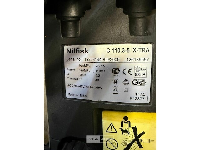 Hogedrukreiniger nilfisk - afbeelding 2 van  2