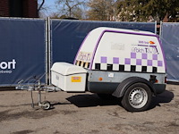 Hogedrukreiniger op aanhanger falch t3h diesel 15kw 2007 - afbeelding 1 van  1