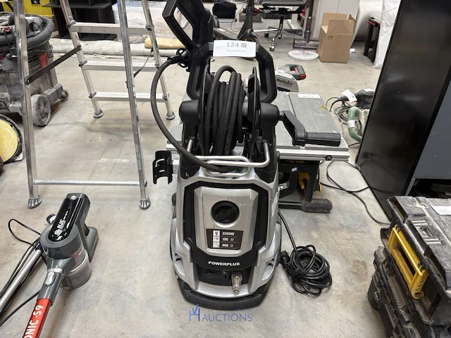 Hogedrukreiniger powerplus - afbeelding 1 van  4