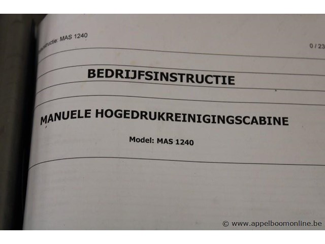 Hogedrukreinigingscabine, ctec, mas 1240, werking niet gekend - afbeelding 3 van  3