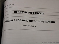 Hogedrukreinigingscabine, ctec, mas 1240, werking niet gekend - afbeelding 3 van  3