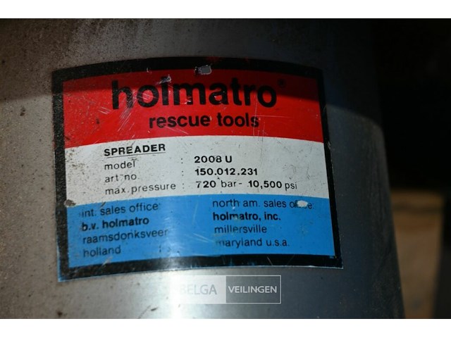 Holmatro elektrische groep + gereedschap - afbeelding 3 van  19