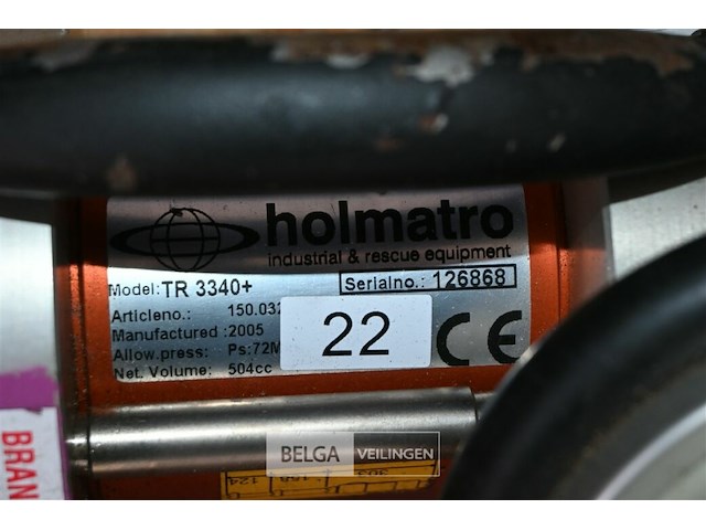 Holmatro elektrische groep + gereedschap - afbeelding 8 van  19
