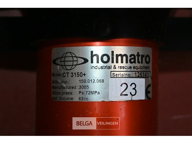 Holmatro elektrische groep + gereedschap - afbeelding 11 van  19