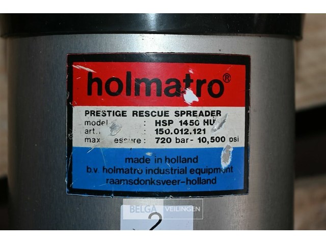 Holmatro elektrische groep + gereedschap - afbeelding 18 van  19