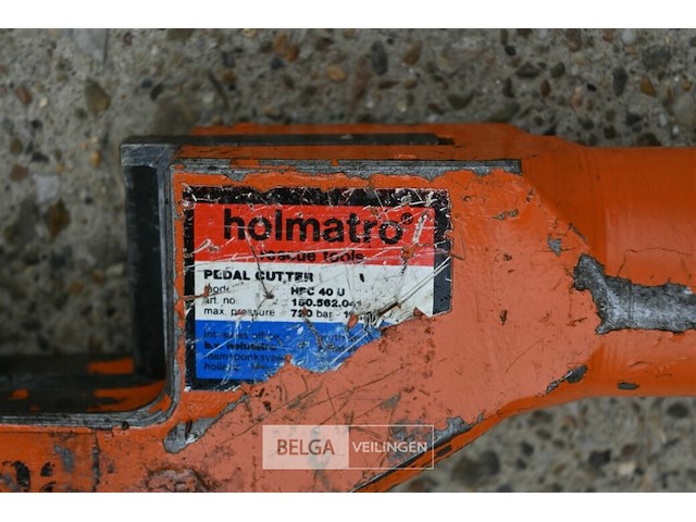 Holmatro hand/voetpomp met knipper - afbeelding 6 van  7